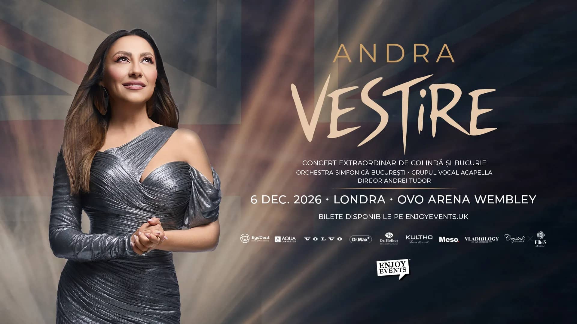 ANDRA - "VESTIRE" | LONDRA (OVO ARENA WEMBLEY) | 6.12.2026