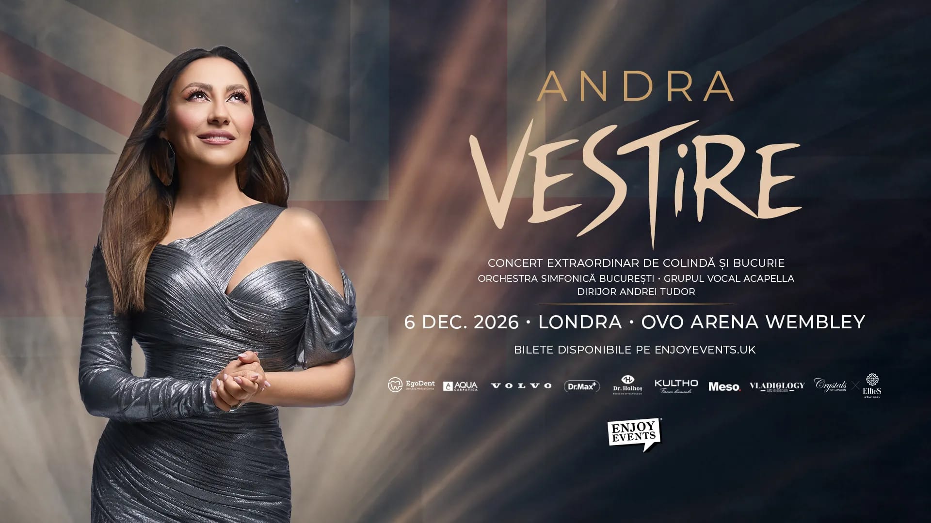ANDRA - "VESTIRE" | LONDRA (OVO ARENA WEMBLEY) | 6.12.2026