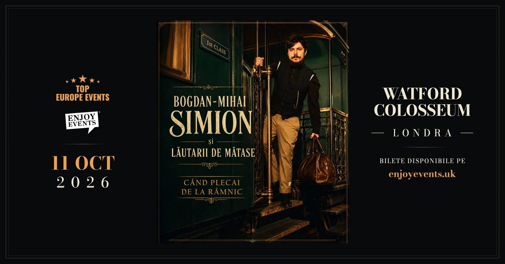 Bogdan-Mihai Simion și Lăutarii de Mătase | WATFORD COLOSSEUM | 11.10.2026