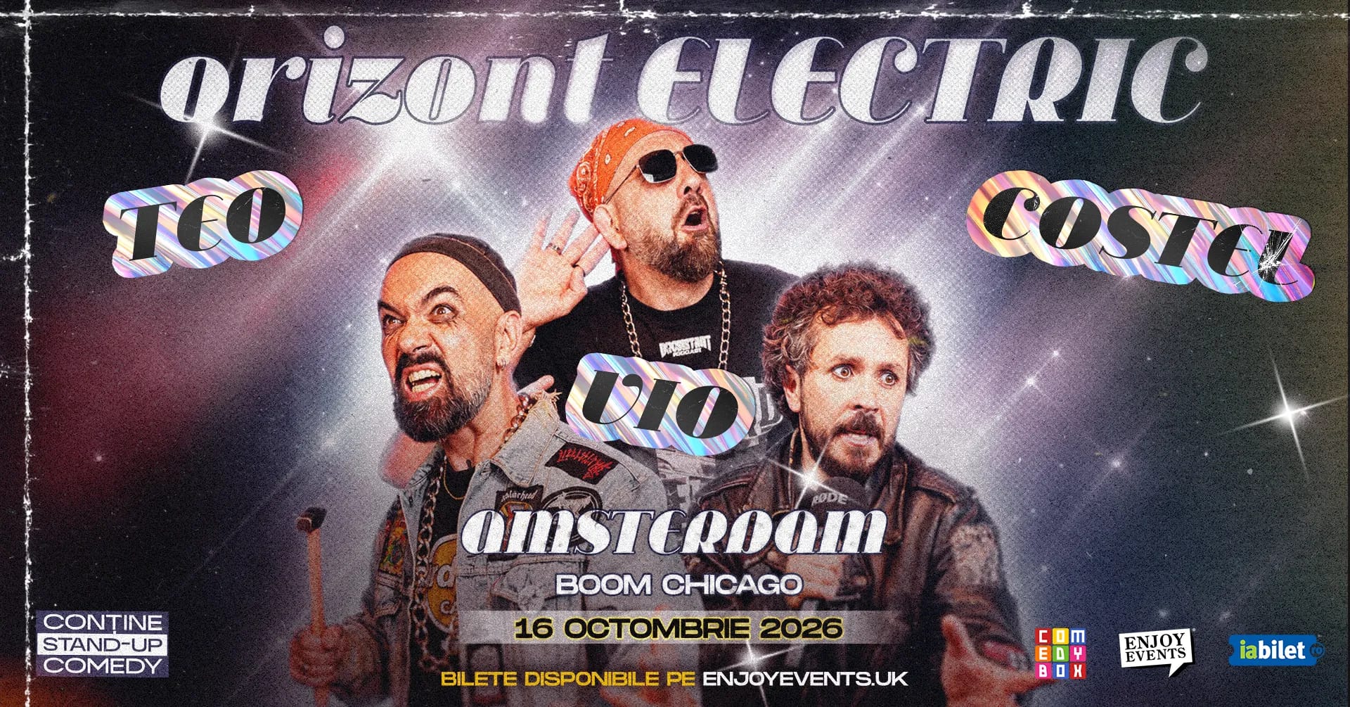 TEO VIO ȘI COSTEL | AMSTERDAM | ORIZONT ELECTRIC | 16.10.2026